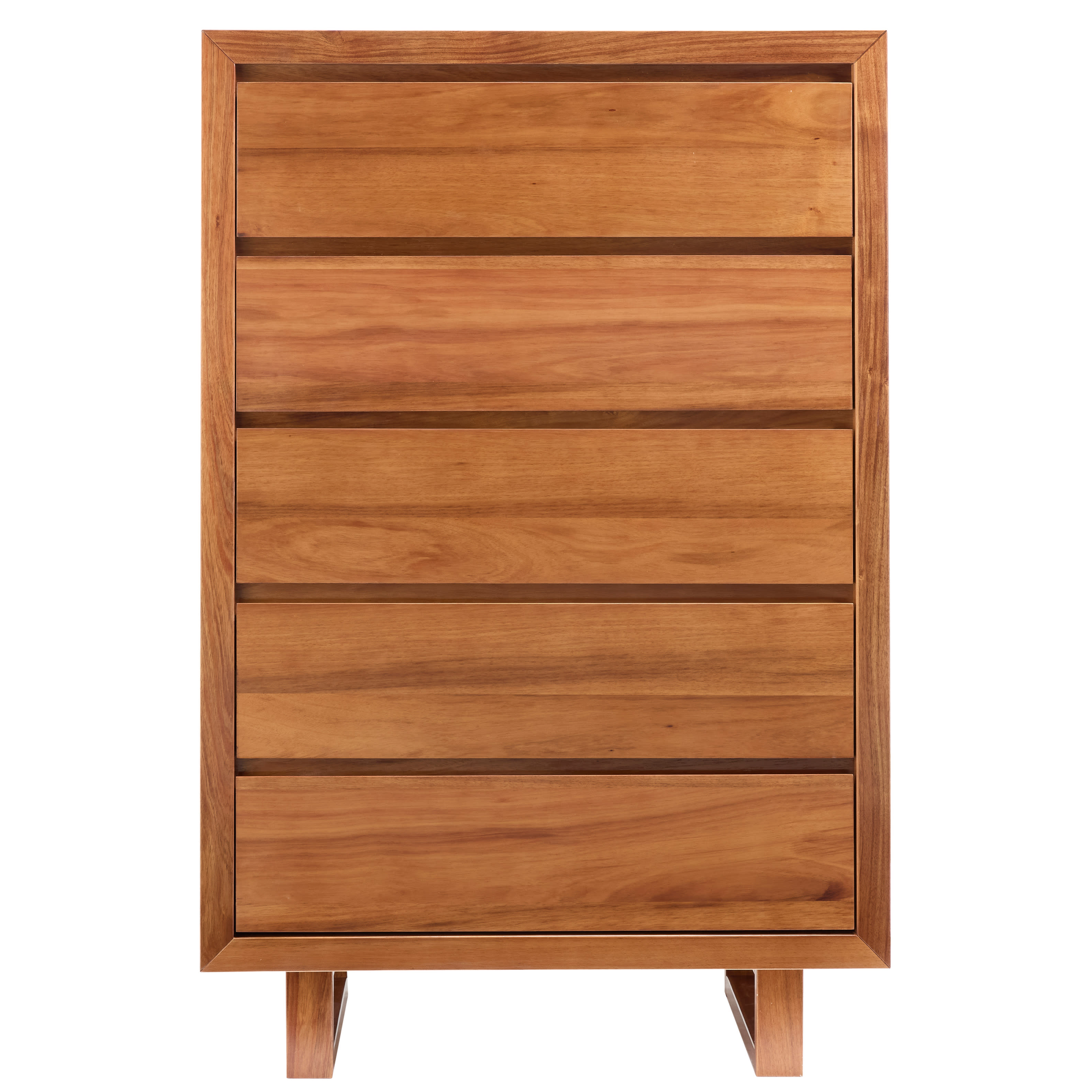 Buy Clemence Tallboy Blackwood - 5 Drawer - James Lane Australia